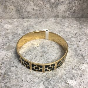 Trina Turk Gold and Black Bangle